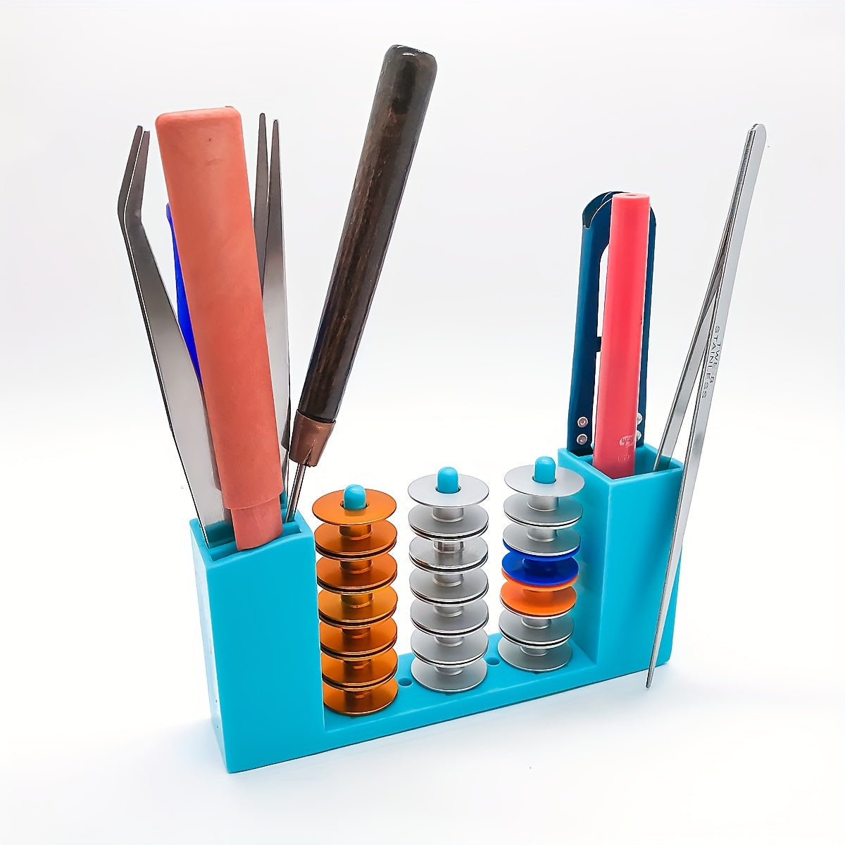 bobbin holder 3 spool magnetic Organizer Rack