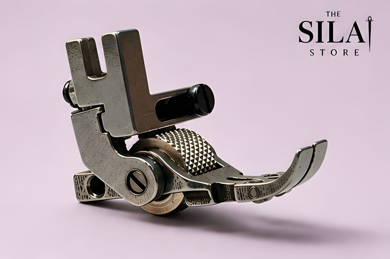 T3 Diamond Roller Pressure Foot | 3-in-1 Adjustable Roller Presser Foot for Industrial Sewing Machine