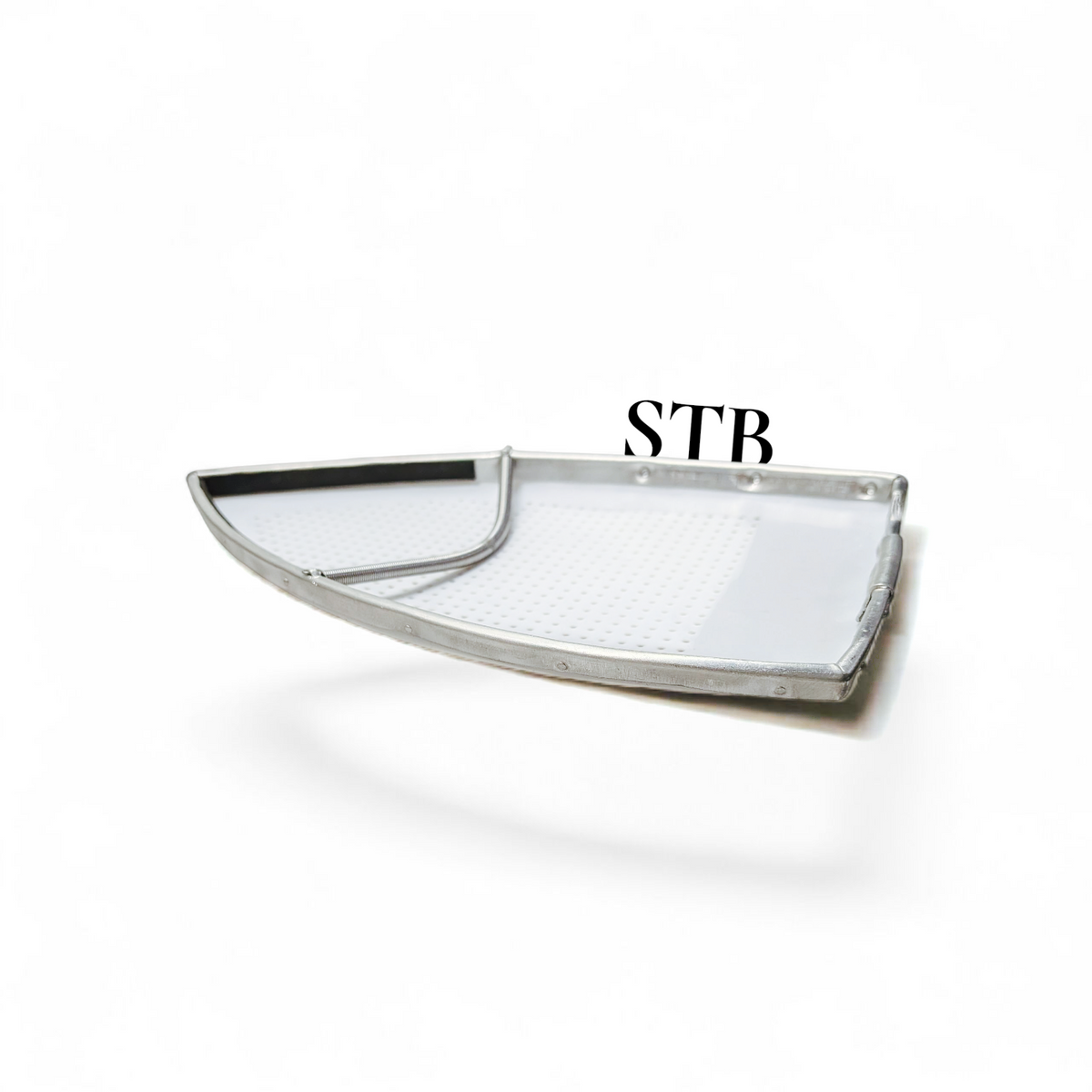 STB 200 Iron Shoe 0.8mm Aluminium Virgin | Industrial Steam Iron Shoe Plate | Heavy Duty Pressing Spare Part