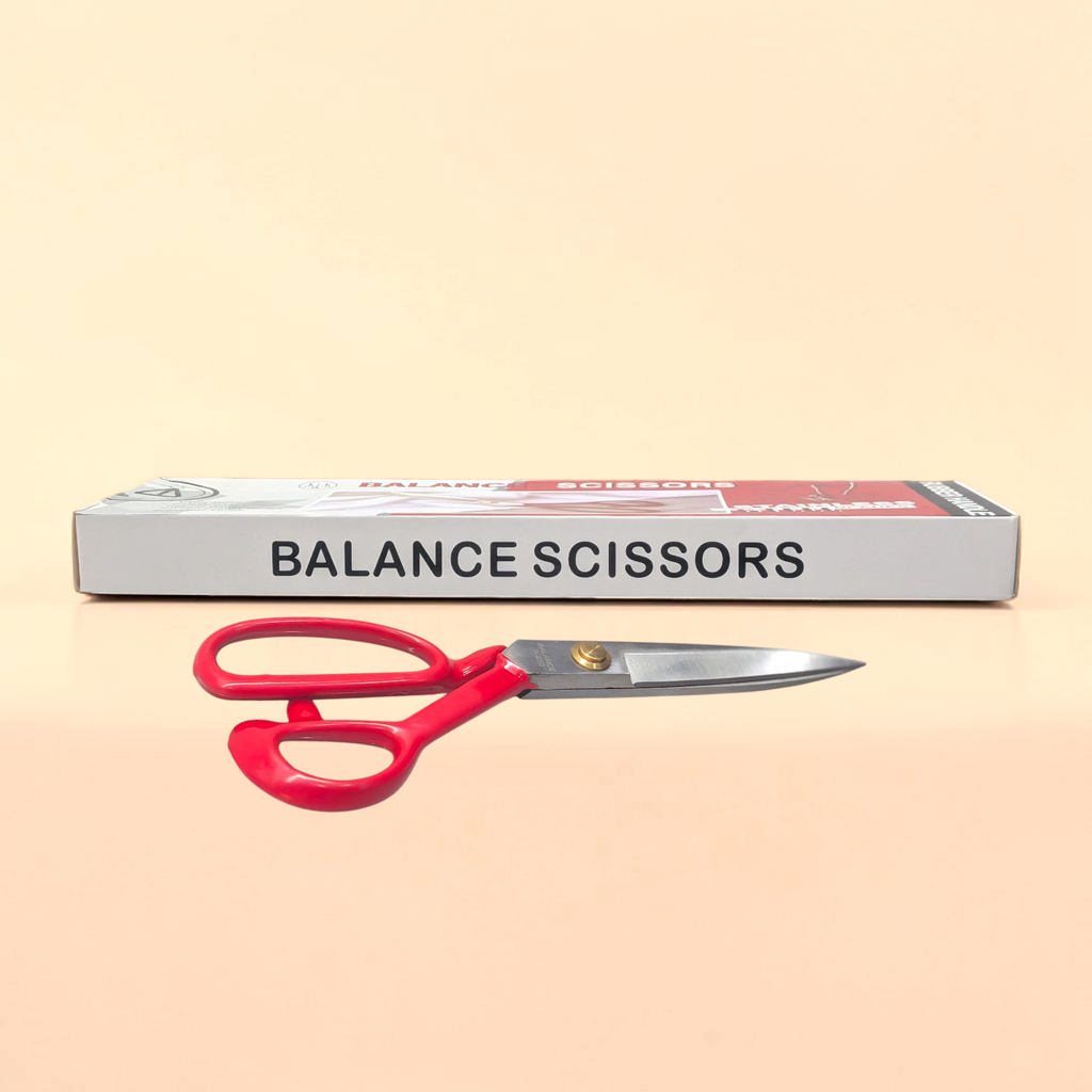 QUEED TAILOR SCISSORS RED HANDLE