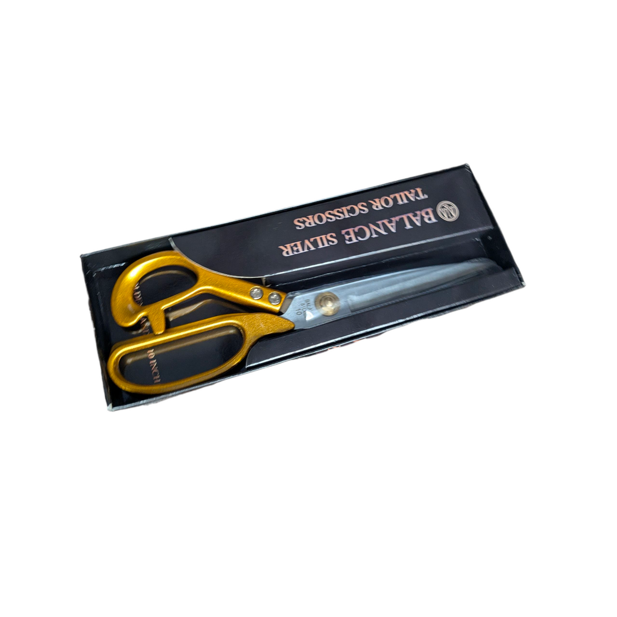 QUEED 10 INCH WHITE SHARP BLADE SCISSORS