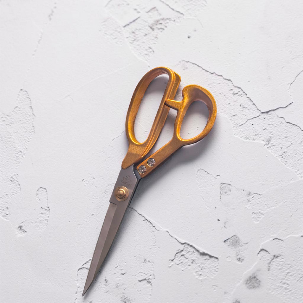 QUEED 10 INCH WHITE SHARP BLADE SCISSORS