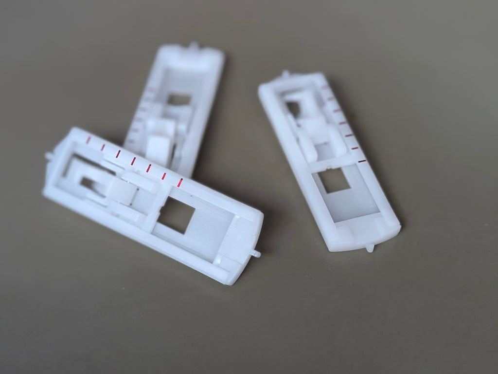 4 step button hole pressure foot
