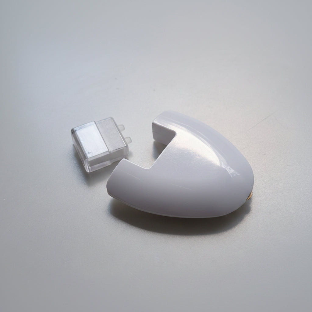 white chalk u shape wheel