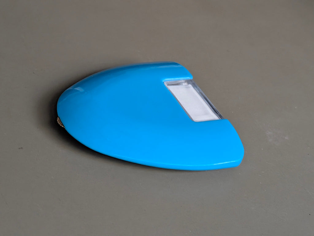 Blue wheel chalk