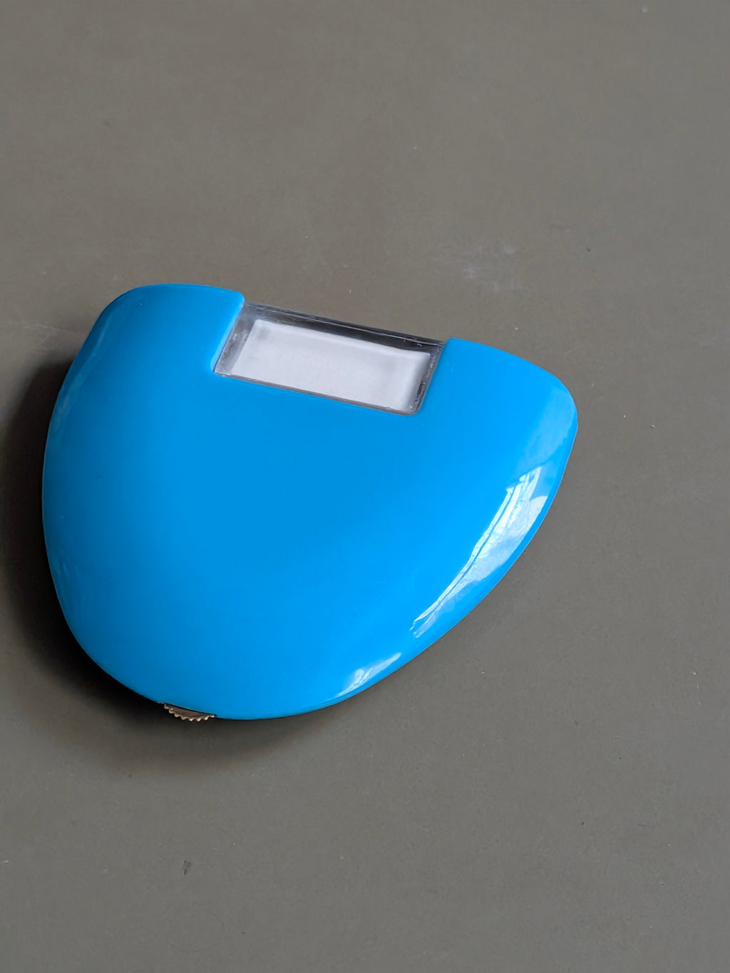 Blue wheel chalk