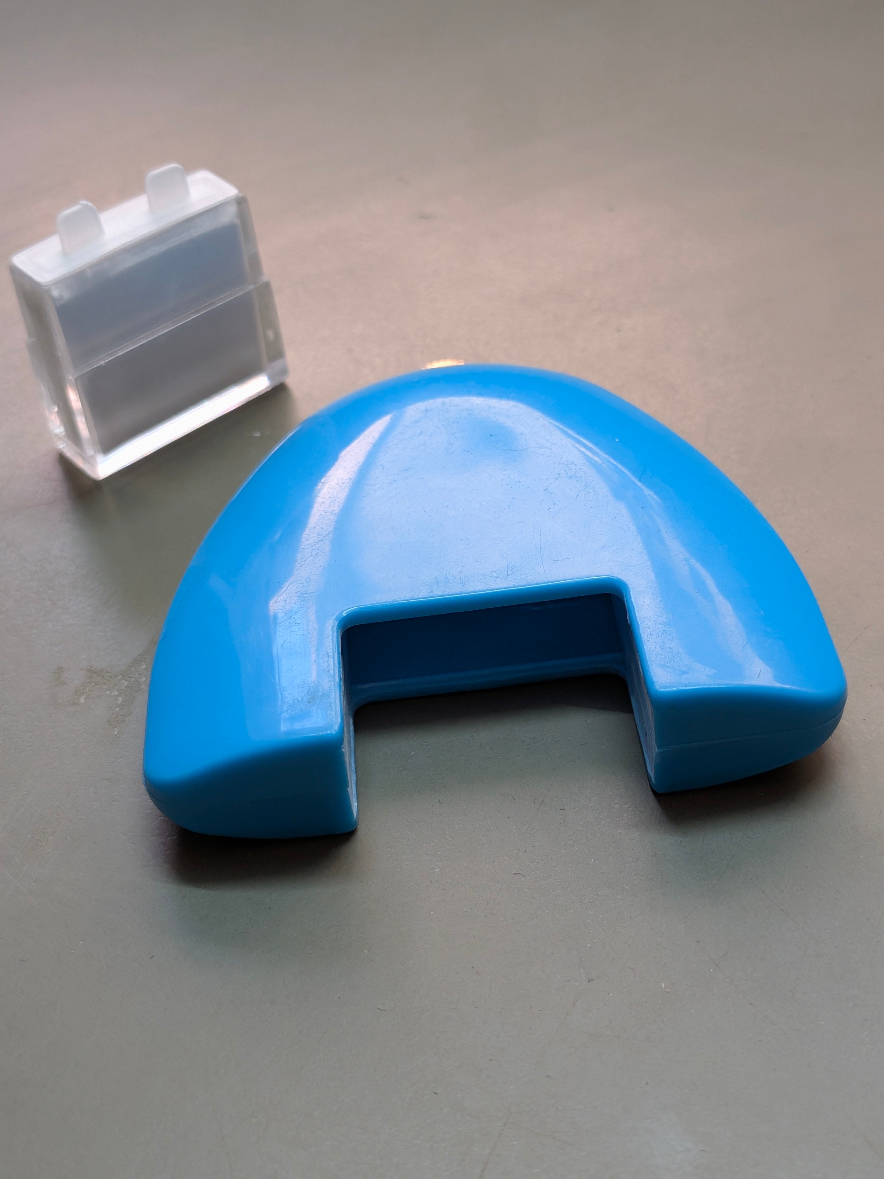 Blue wheel chalk