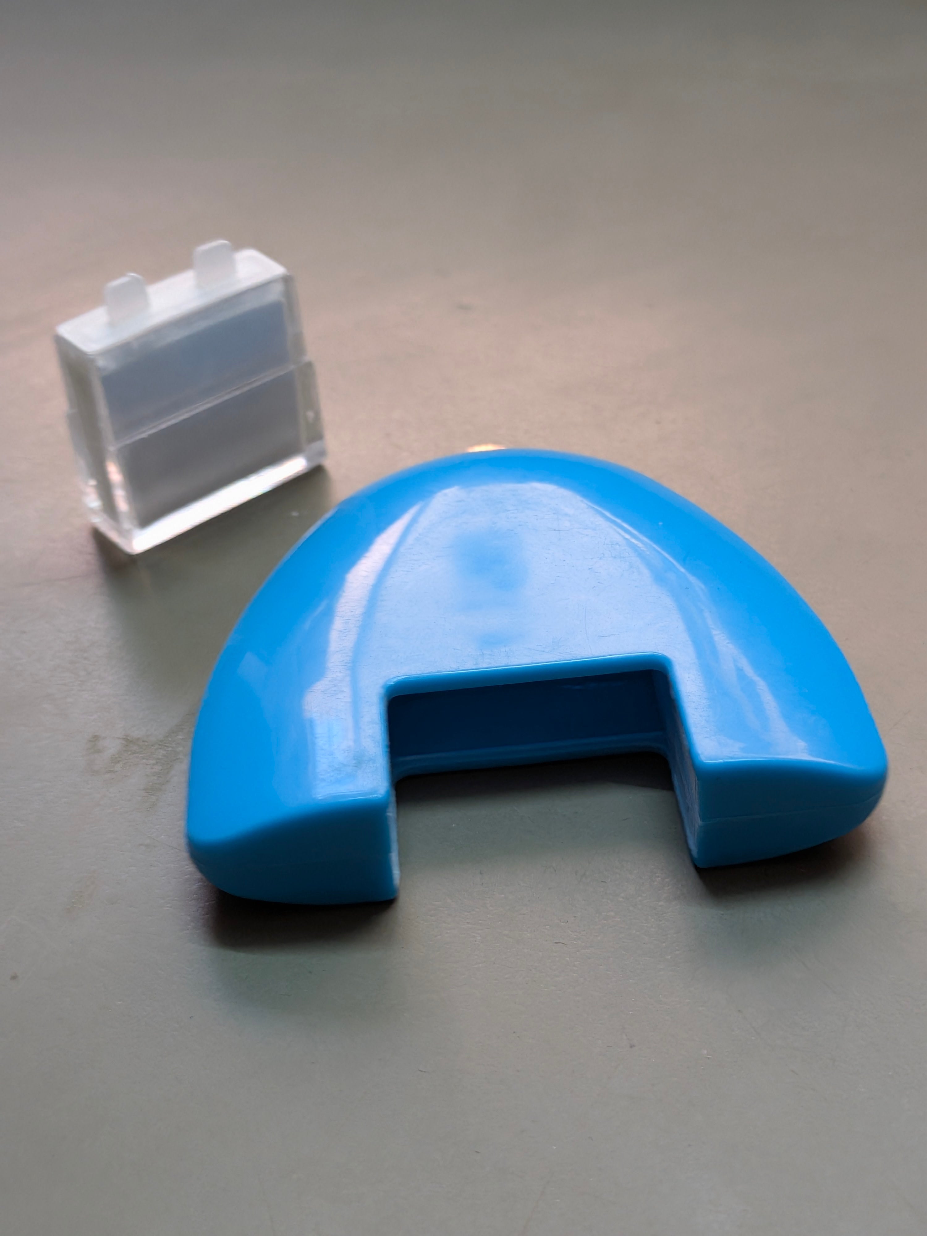Blue wheel chalk
