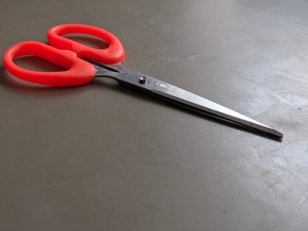 model002 scissor red for craft , school, office