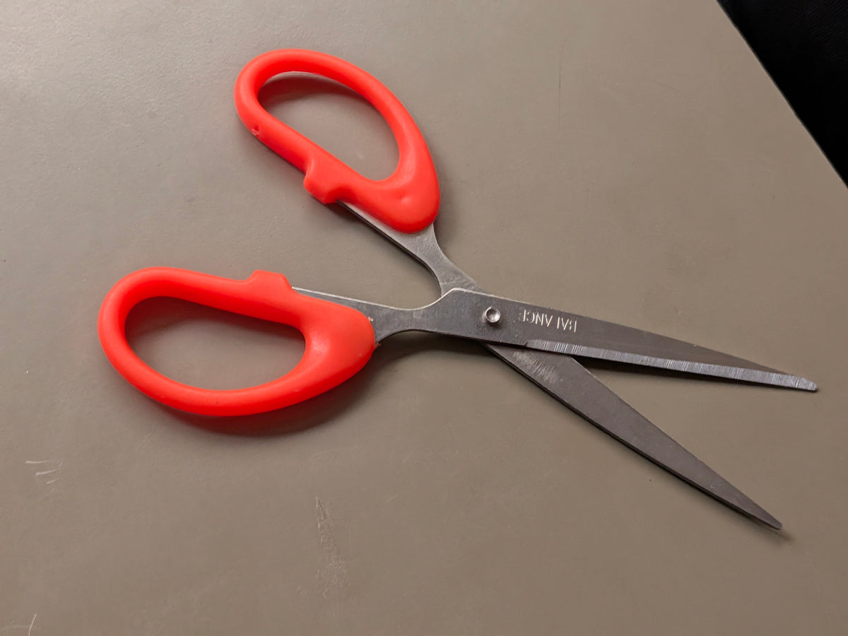 model002 scissor red for craft , school, office