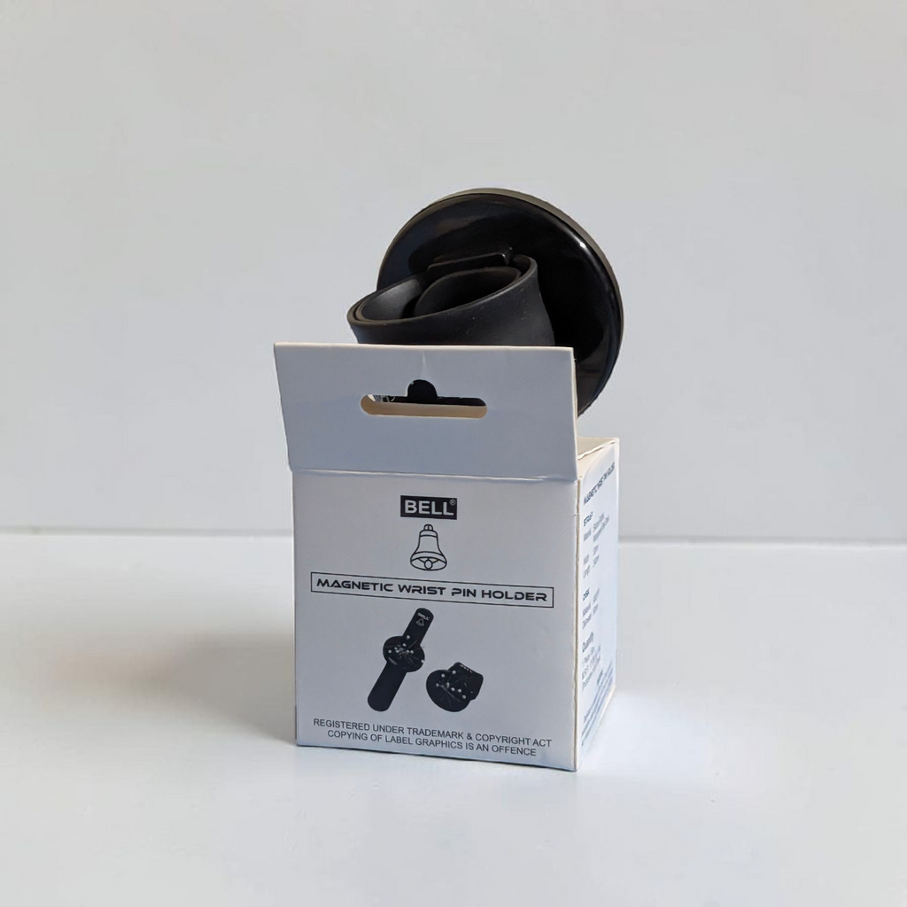Magnetic Sewing Wristband Pin Cushion for Pearl Head Pins, Needles, Safety Pins & Clips