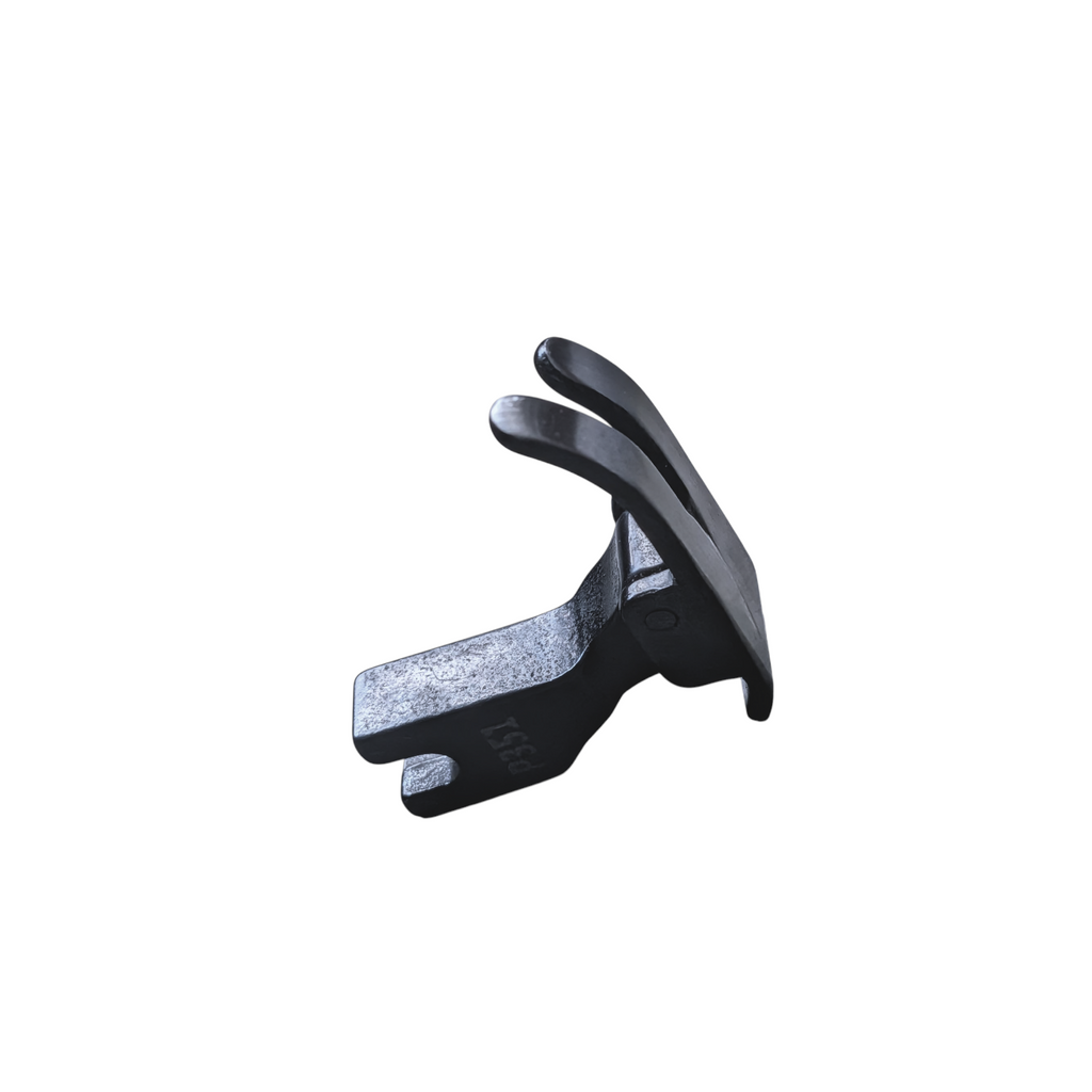 QUEED P351 Black Plated Roller Presser Foot for Industrial Sewing Machines