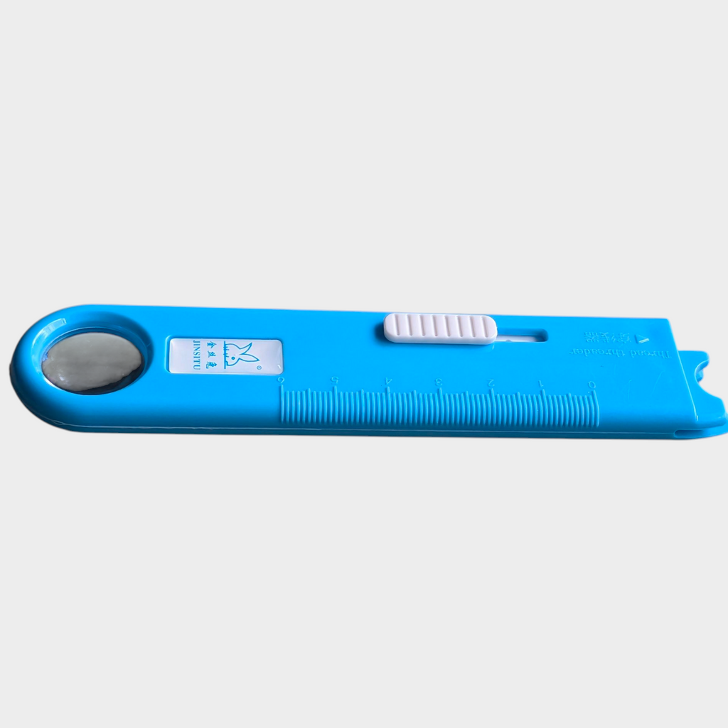 QUEED 2-in-1 Needle Threader with Seam Ripper Tool for Sewing Machine & Hand Needles
