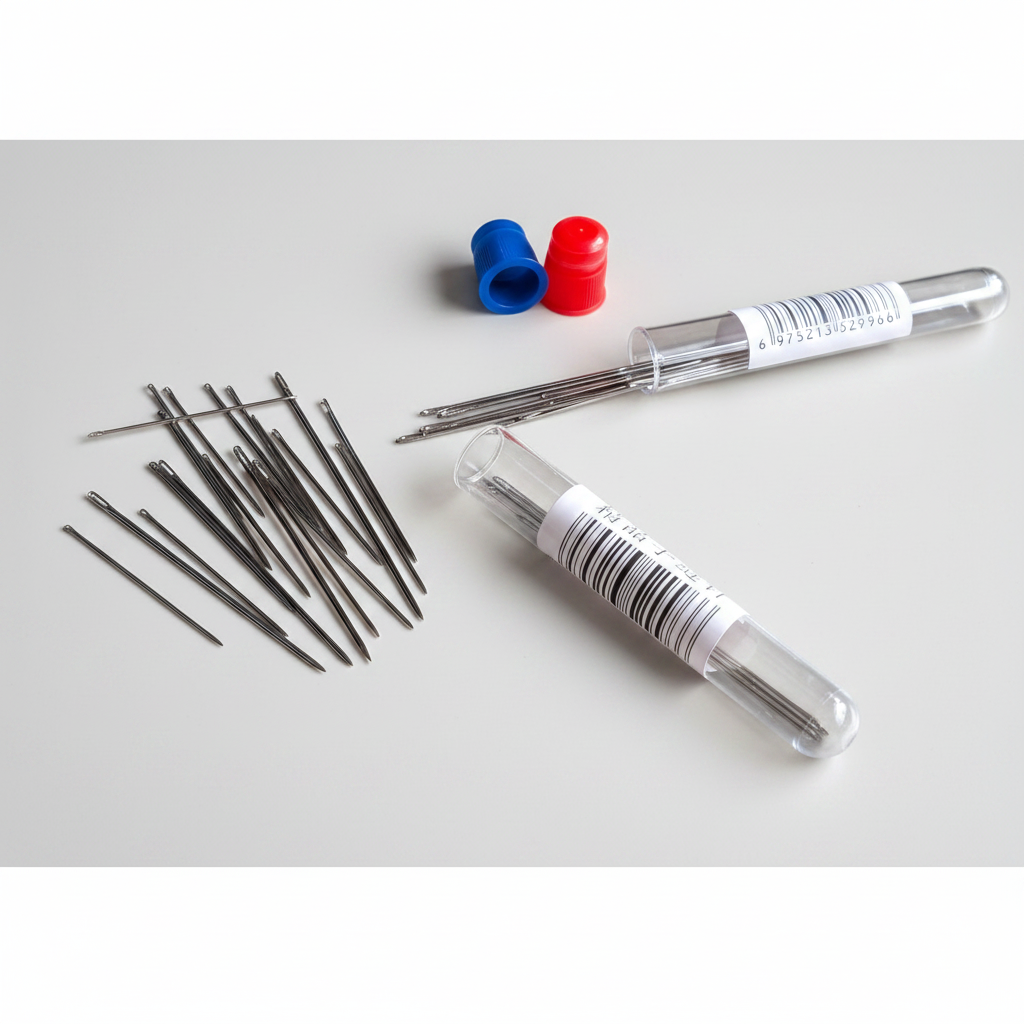 18 Piece Hand Sewing Needle Kit Assorted Steel Needles sewing