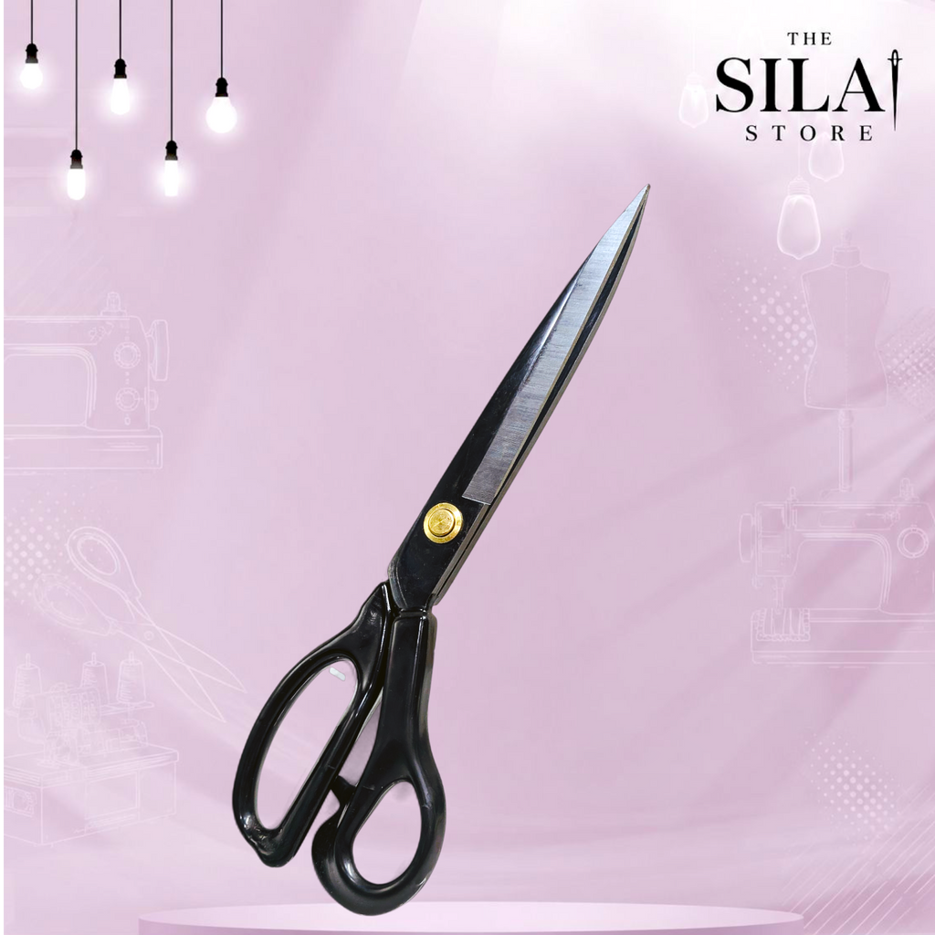 QUEED 12 INCH BLACK SCISSORS