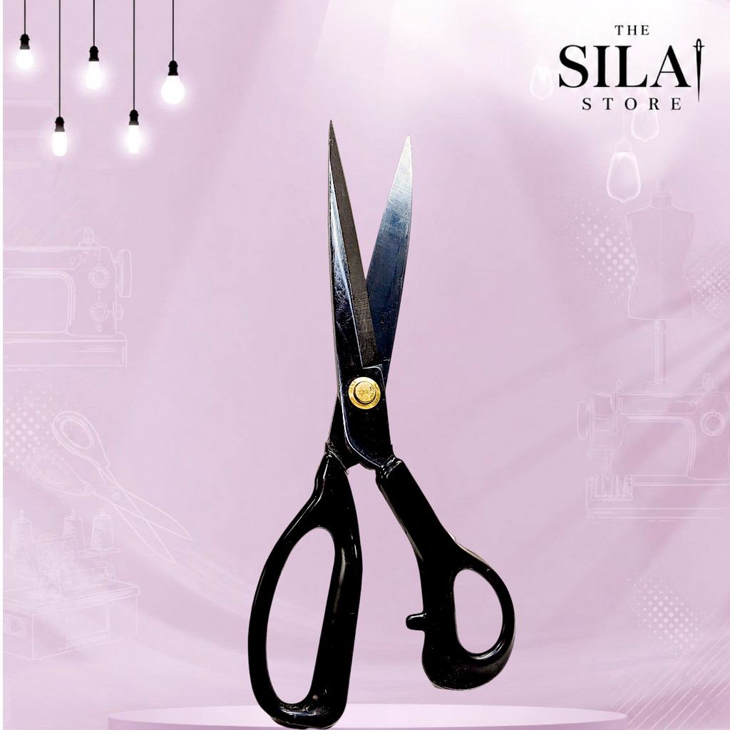 QUEED 12 INCH BLACK SCISSORS
