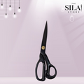 QUEED TAILOR SCISSOR FOR FABRIC CUTTING WITH BLACK HANDLE