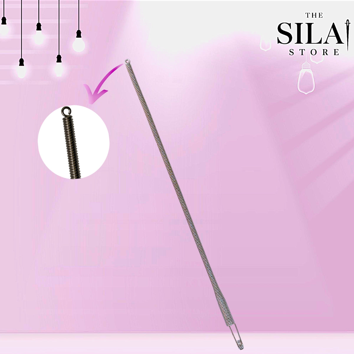 Flexible Spring Threader Needle