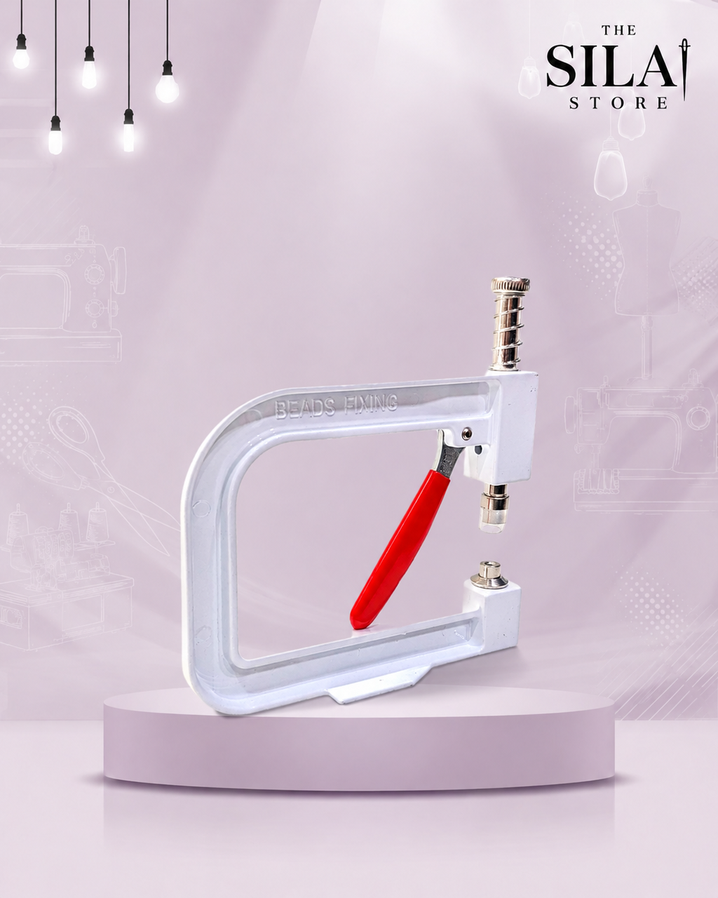 pearl setting machine