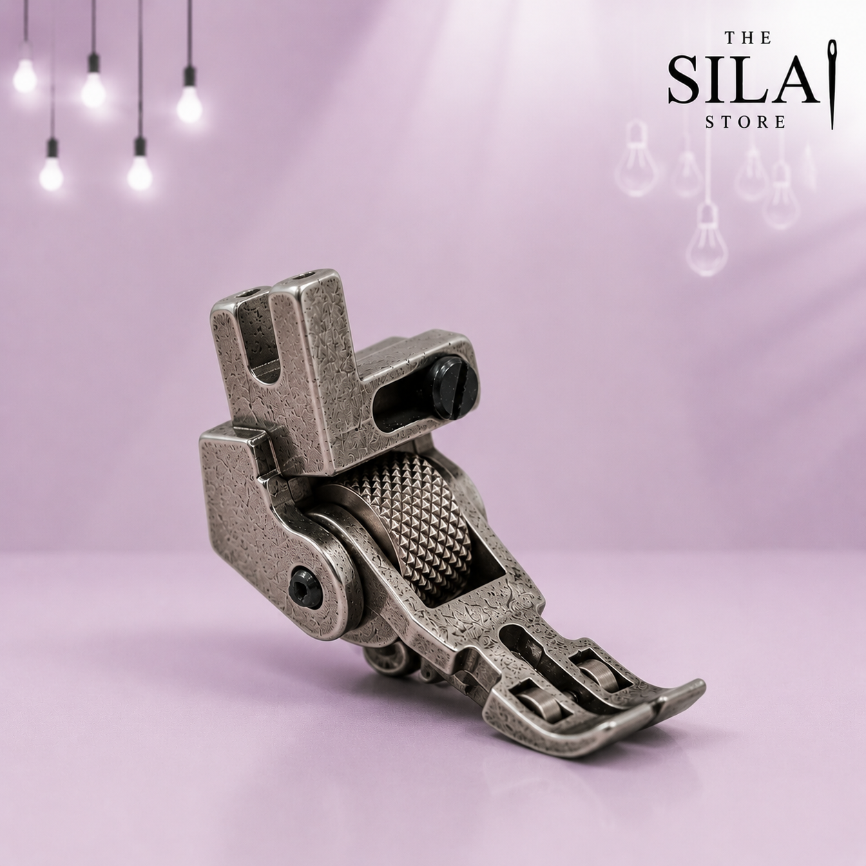 T3 Diamond Roller Pressure Foot for Industrial Sewing Machine | High Shank Roller Presser Foot