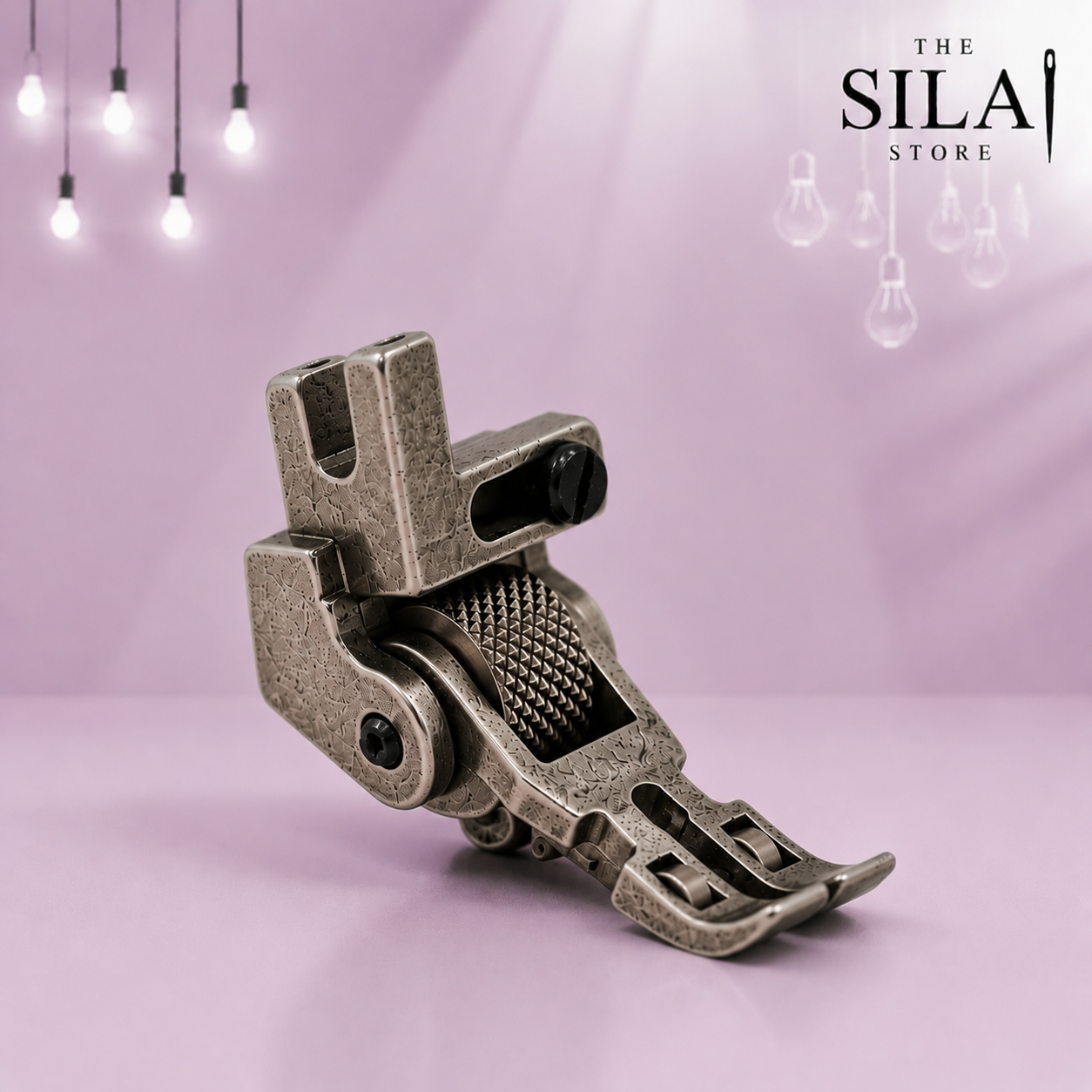 T3 Diamond Roller Pressure Foot for Industrial Sewing Machine | High Shank Roller Presser Foot